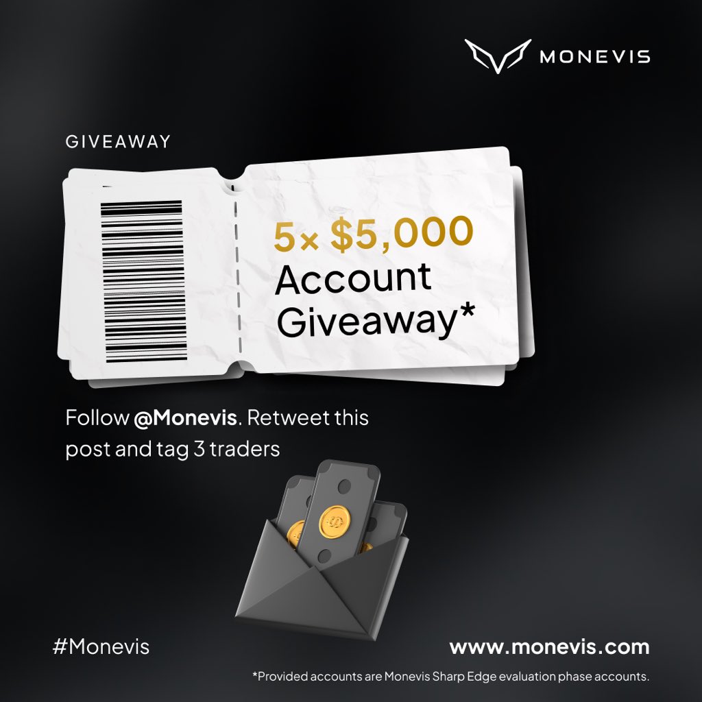 - ππ« $ππ¨π₯ππ
(@1mrgold1) on Twitter photo π¨GiveawayAlert! π¨
5x $5,000 challenge account by <a href="/monevis/">Monevis Funding</a>
Follow
- @Monevis
-<a href="/MonevisMilos/">Milos | CEO of Monevis</a>
-@Hishufx
-<a href="/1MrGold1/">- ππ« $ππ¨π₯ππ
</a>
like + retweet
Join> discord.com/invite/sedWqnKβ¦
Tag 3 Traders
Winners will be announced in 3days π¨GiveawayAlert! π¨
5x $5,000 challenge account by <a href="/monevis/">Monevis Funding</a>
Follow
- @Monevis
-<a href="/MonevisMilos/">Milos | CEO of Monevis</a>
-@Hishufx
-<a href="/1MrGold1/">- ππ« $ππ¨π₯ππ
</a>
like + retweet
Join> discord.com/invite/sedWqnKβ¦
Tag 3 Traders
Winners will be announced in 3days