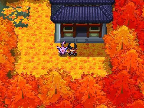 Touyarokii's tweet photo. It’s been said a million times but I don’t care, this was one of the most beautiful locations in all of the 2D Pokemon games https://t.co/dOyzQLZoWz