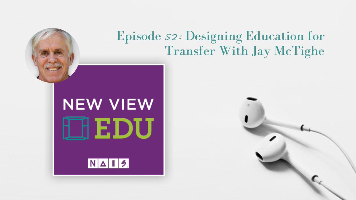 Offering the premise that “rote learning of factual information is an insufficient preparation” for the future, @jaymctighe encourages educators to focus on providing a framework to help students apply skills to unknown challenges. Listen to #NewViewEDU.🎙️ bit.ly/4cnpBfJ