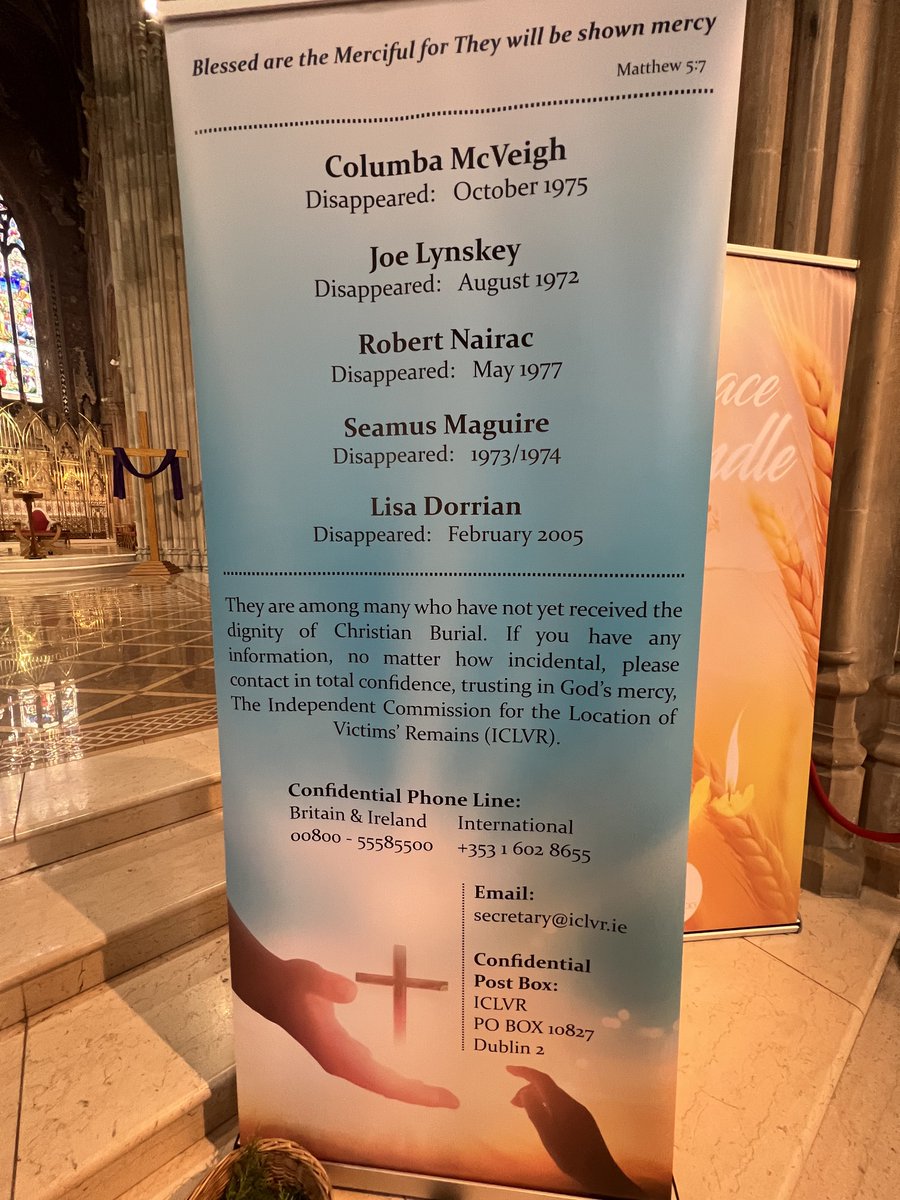 letsfindlisa's tweet photo. Dad and I had a weekend away with @WAVETrauma and the Families of the Disappeared. Today we attended the annual mass. Such a poignant service ❤️ https://t.co/o2LO0OrpWk