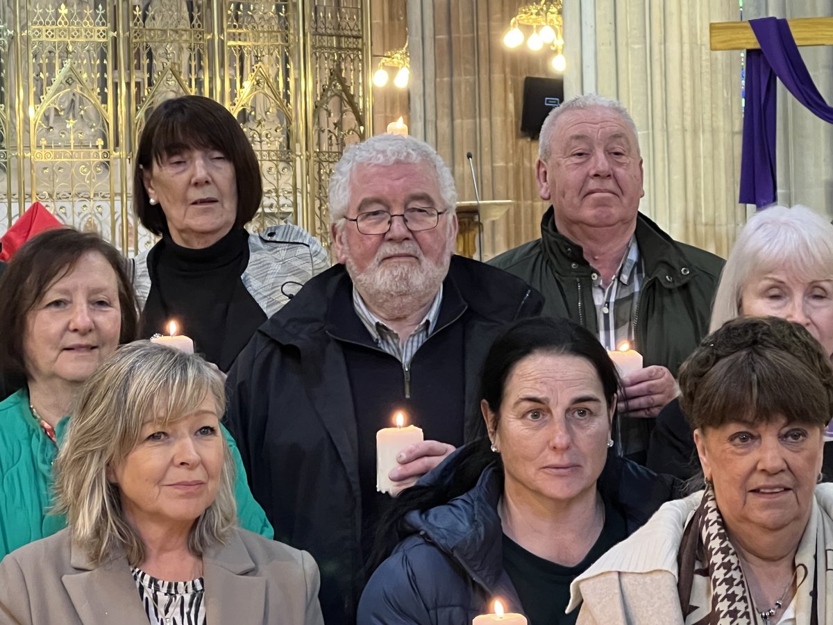 letsfindlisa's tweet photo. Dad and I had a weekend away with @WAVETrauma and the Families of the Disappeared. Today we attended the annual mass. Such a poignant service ❤️ https://t.co/o2LO0OrpWk