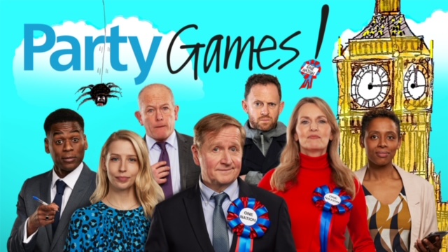 📢#PartyGames! a brilliantly funny #political #comedy by @mcmaningtonhall premieres from 2-11 May @YvonneArnaud. Tours: 14-18 May @TheatreWindsor, 21-25 May @New_Theatre, 4-8 June @camartstheatre, 12-15 June @wtmworthing, 18-22 June @TheatreRBath, 25-29 June @MalvernTheatres.😍