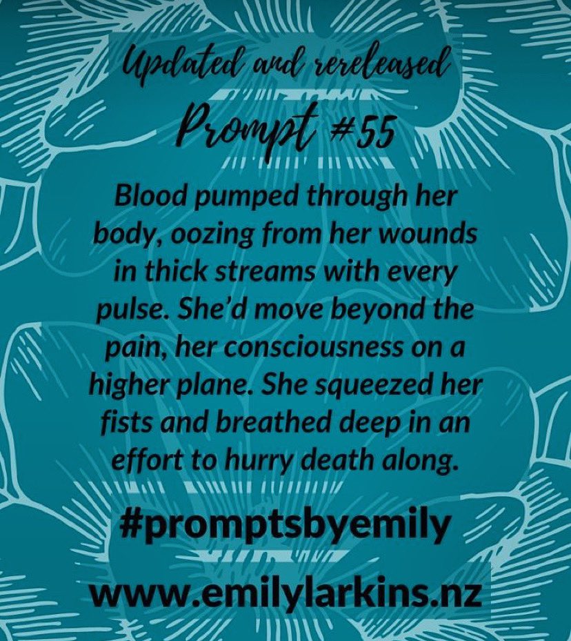 Get your brand new updated prompts now! Check them all out at… 📌 pin.it/1Jvelzt6f Or here… 📌 pinterest.com/emilylarkinsau… - Emily’s Original Prompts. #WritingPrompts #WritingInspiration #Prompts #PromptsByEmily #EmilyLarkinsAuthor
