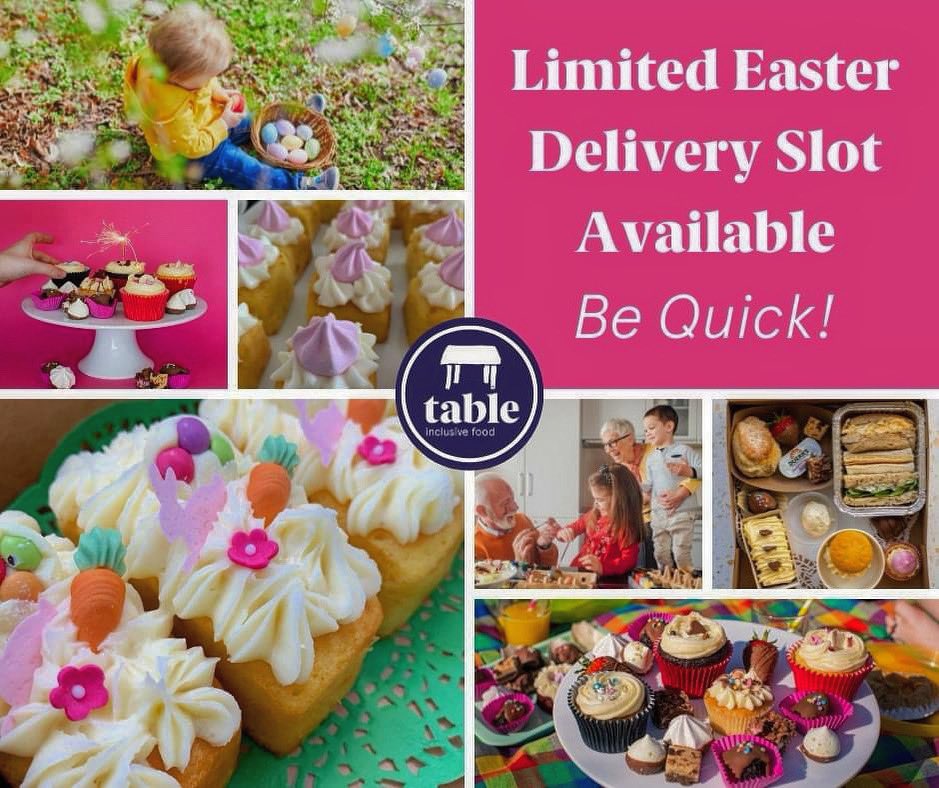 Tablefood_co's tweet photo. 🐣 Why not indulgence in a delicious treat this week?! Our Easter-themed afternoon tea and brunch boxes are perfect for sharing with family and friends. 🍰 ☕️
We've added a few more delivery slots so order quick at https://t.co/fsEoWtsRnv! 🐰🩷

#easter #afternoontea #brunchboxes https://t.co/lzXWarwCJz