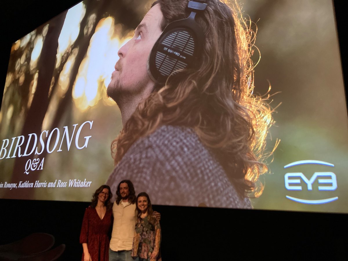 Wonderful BIRDSONG screening in Galway this evening. Particularly great to get loads of questions from children in the audience. Next up - Dublin - @IFI_Dub tomorrow evening. Q&A with @kathleencharris and @SoundsIrish hosted by @MiseAnja Birdsongfilm.com