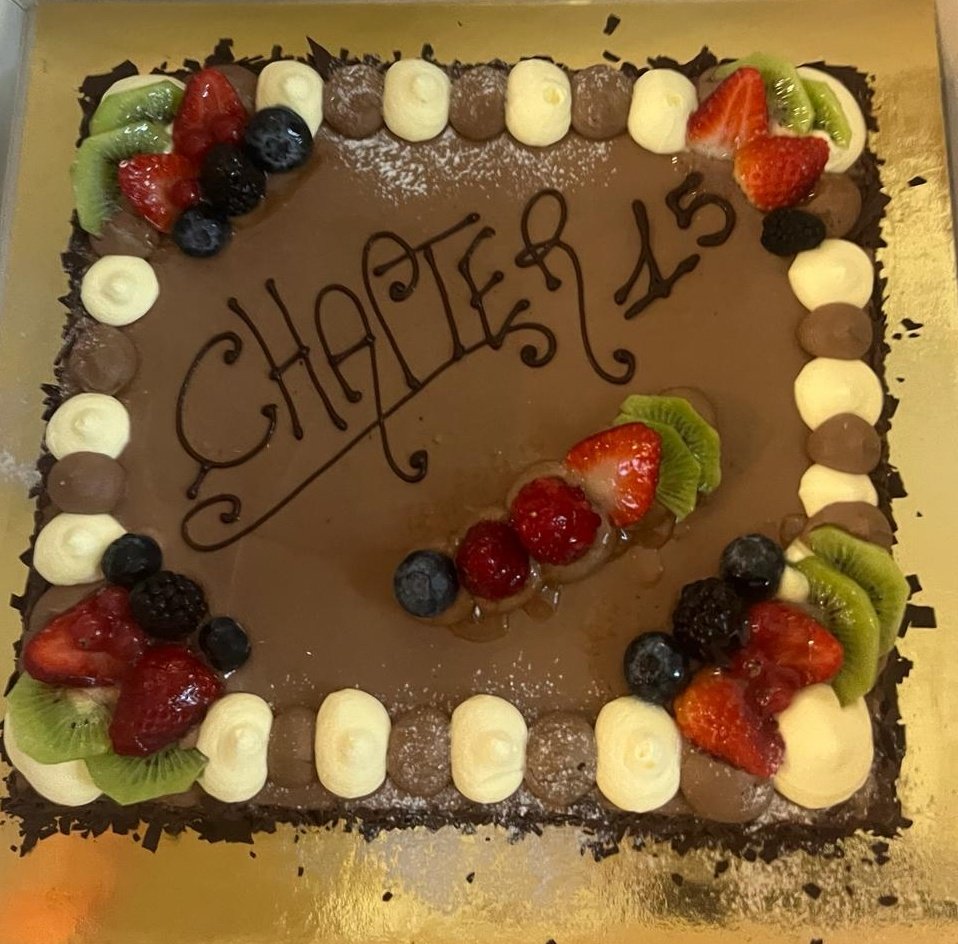 MarcelaM11's tweet image. We live in a weird world, time flies &amp;amp; #Chapter15 🎂 this evening. Auguri Flavia ❤️!