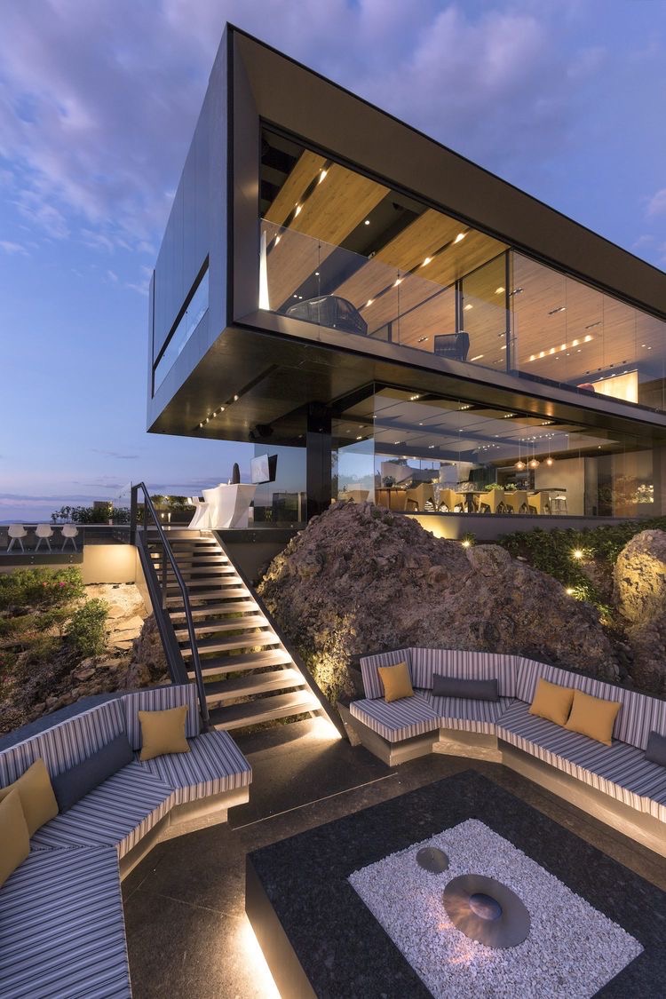 Luxury house.