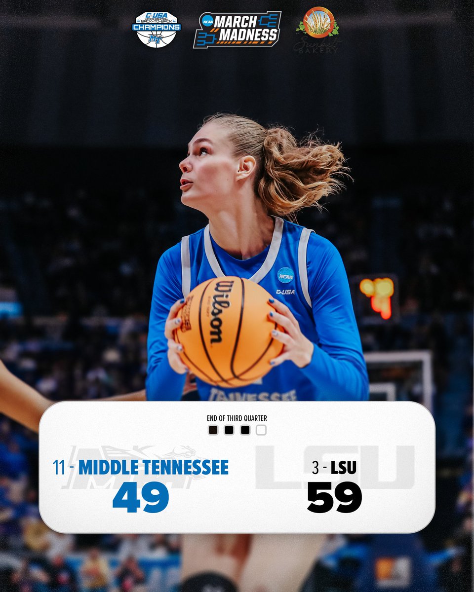Middle Tennessee Women's Basketball tweet media