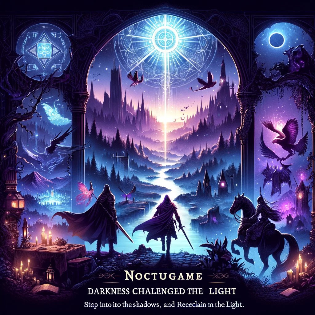 Venture into the heart of mystery with NoctuGame
Here, heroes unite at the threshold of destiny, prepared to challenge the encroaching darkness
Are you ready to reclaim the light?
#NoctuGame #EpicAdventure #FantasyWorld #JoinTheQuest #GamingCommunity #RPGGames #AdventureGaming