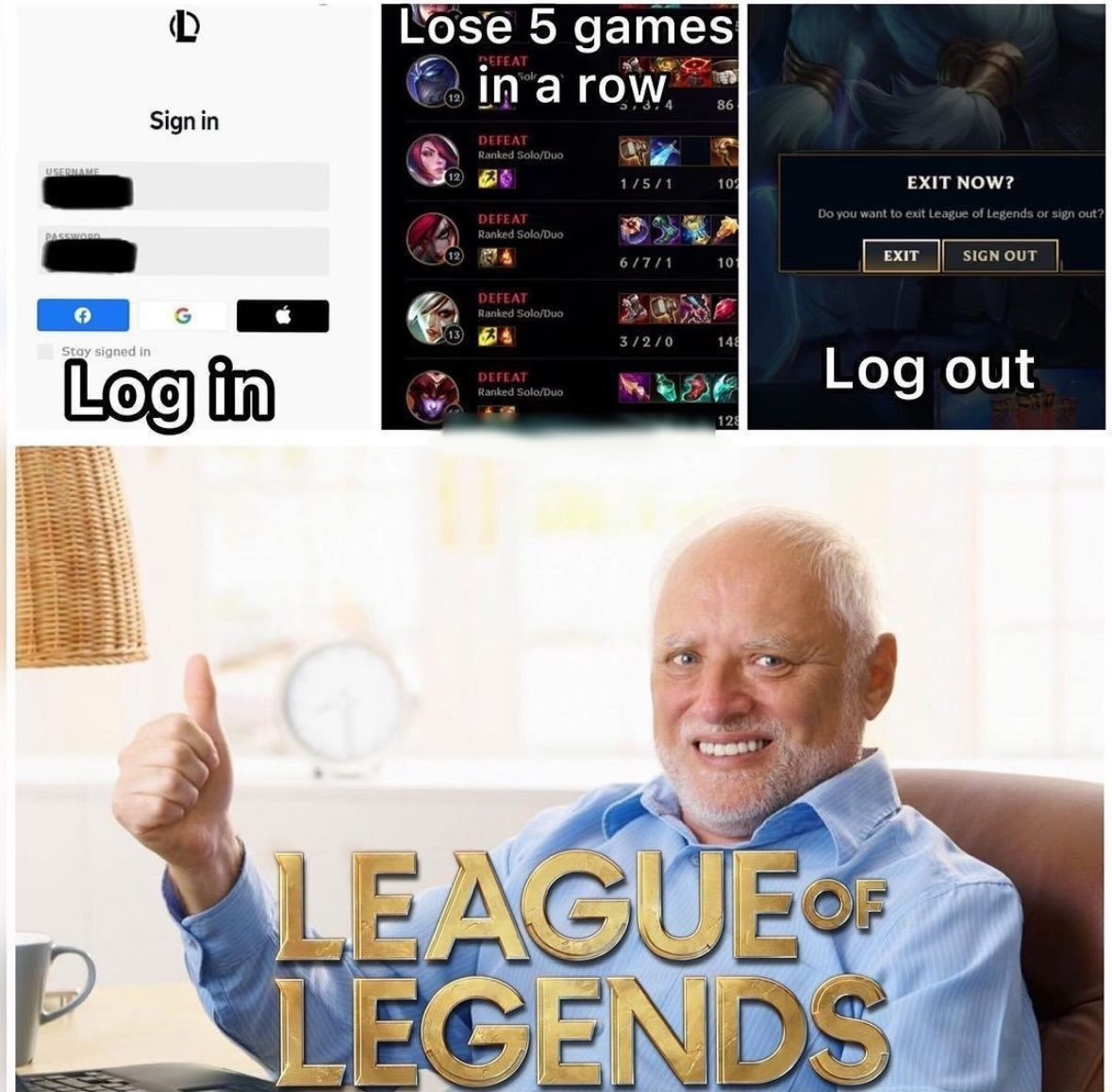 my daily league of legends routine