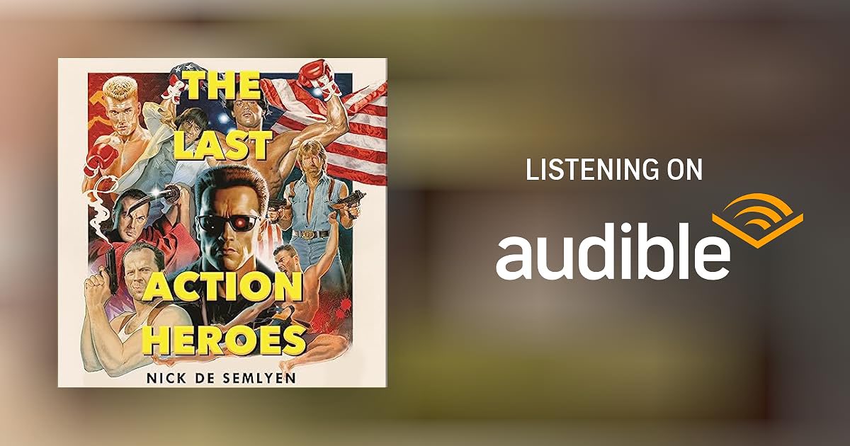 Just learned that the audiobook of The Last Action Heroes is currently on sale for £2.99 on Audible. Please check it out if you haven’t - read by the brilliant @BronsonAP! audible.co.uk/ep/sale-nonfic…