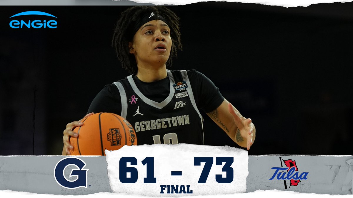 Not the way we wanted it to end, but what a season for these Hoyas. Much love to our fans for the support all year! #HoyaSaxa #EarnedNeverGiven #TashaTough #ActWithENGIE