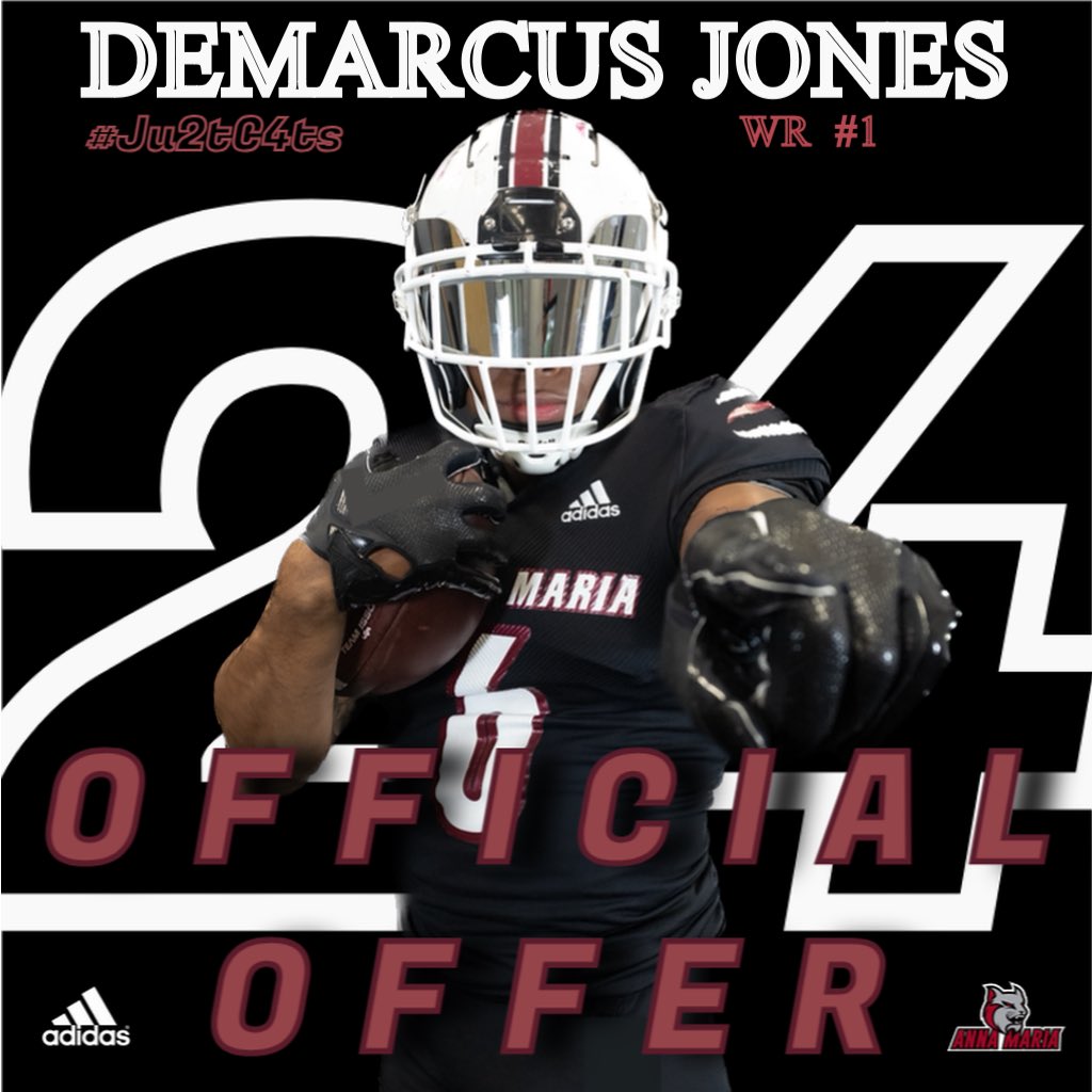 nyc_demarcus's tweet photo. Blessed to receive my first offer from Anna Marie college 🙏🏾@CoatesCoach @AMCAT_Football @CoachRob_Laney https://t.co/BiFrwxbPgw