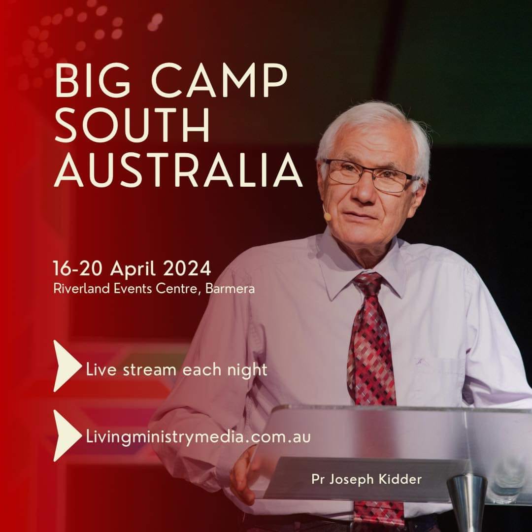 adelaide_sda's tweet photo. Big Camp is on!
Come and ‘Connect’ with your church family 16-20 April 2024, Riverland Events Centre, Barmera.

Speakers include Dr Joe Kidder, Pr Tulaga Aiolupotea.
Pr Rick Meale, Nicu Dumbrava, Pr Glenn Townend, Pr Neale Schofield.

Reserve your spot now
https://t.co/1gdaE71XbZ https://t.co/vNz89CDegl