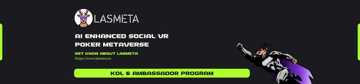 Welcome to the #KOL &amp; #Ambassador Program of LasMeta! 🎉

🦌We're on the hunt for exceptional collaborators to elevate #LasMeta to new heights. Embrace this chance to lead the wave of innovation, connect with like-minded pioneers, and reap unparalleled rewards.

Fill out the form