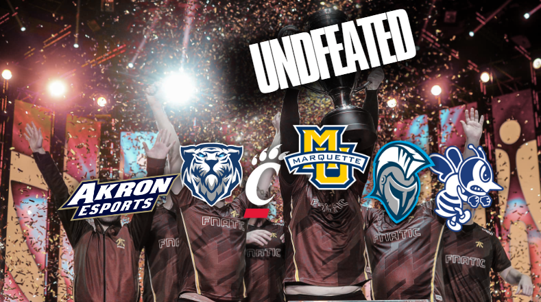 MidwestR6 (@midwestr6) on Twitter photo They've DONE THE IMPOSSIBLE! The UNDEFEATED SEASON!
A perfect 7 - 0 has a nice ring for these teamsπ
1β£ <a href="/ZipsEsports/">Akron Esports</a>
2β£ <a href="/UC_Rainbow6/">UC Rainbow Six Siege</a>
3β£ <a href="/SAU_Esports/">SAU Esports</a>
4β£ <a href="/TrineESPORTS/">Trine Esports</a>
5β£ <a href="/DSU_Esports/">Dakota State University Esports</a>
6β£ <a href="/MARQ_Esports/">Marquette Esports</a>
#Congratulations to all the #MWR6 Teams! They've DONE THE IMPOSSIBLE! The UNDEFEATED SEASON!
A perfect 7 - 0 has a nice ring for these teamsπ
1β£ <a href="/ZipsEsports/">Akron Esports</a>
2β£ <a href="/UC_Rainbow6/">UC Rainbow Six Siege</a>
3β£ <a href="/SAU_Esports/">SAU Esports</a>
4β£ <a href="/TrineESPORTS/">Trine Esports</a>
5β£ <a href="/DSU_Esports/">Dakota State University Esports</a>
6β£ <a href="/MARQ_Esports/">Marquette Esports</a>
#Congratulations to all the #MWR6 Teams!