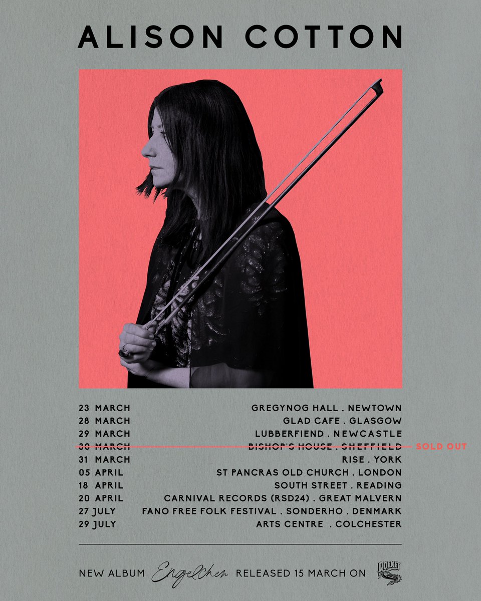 My tour continues on Thursday in Glasgow at <a href="/thegladcafe/">The Glad Cafe</a> . I’ll be accompanied by @Chloeherington  - <a href="/NakulKmurthy/">Nakul Krishnamurthy</a> will be opening.