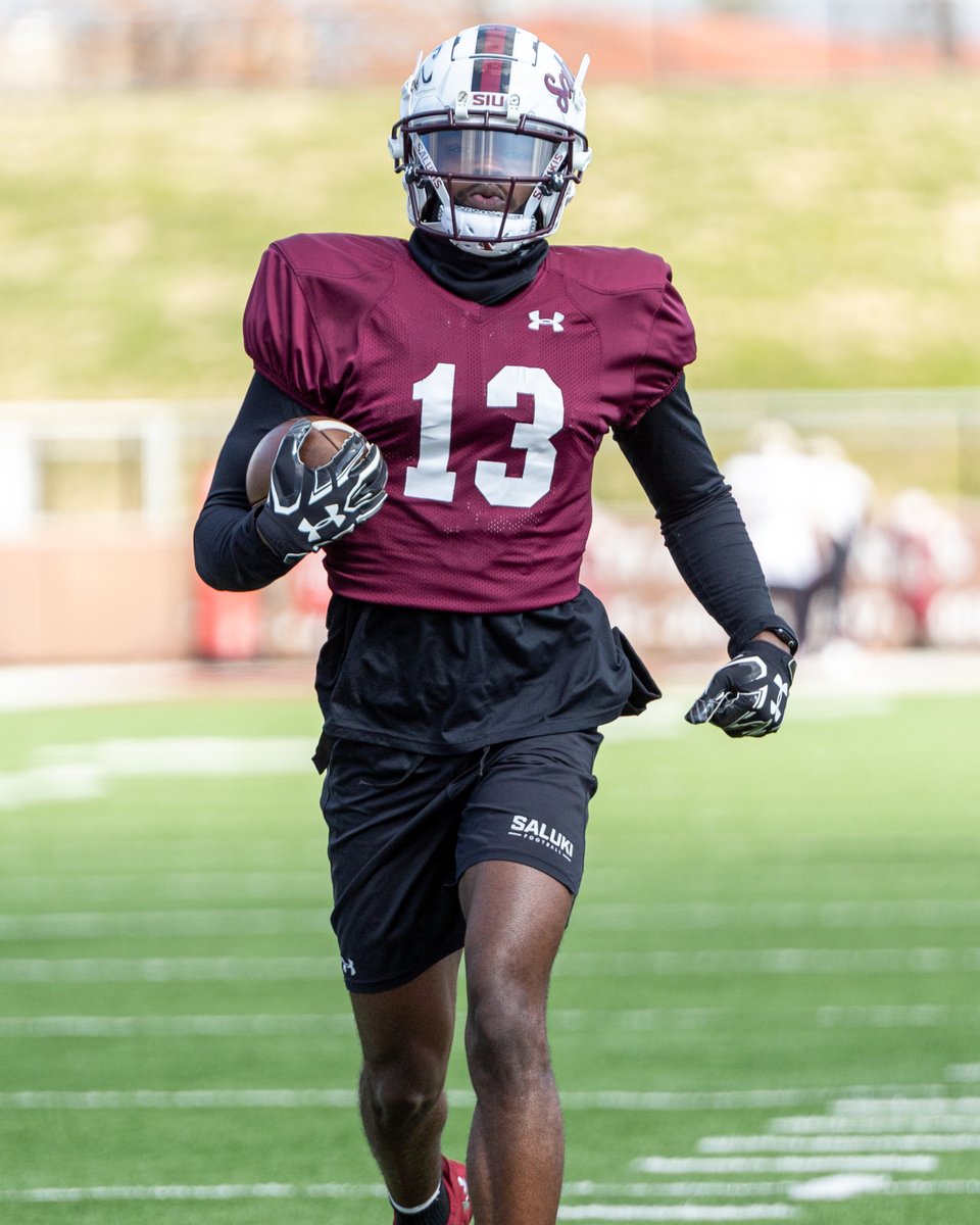 SIU_Football's tweet image. Some pics from Practice No. 3. (Photos by Jake Hefner)

Album🔗 adobe.ly/4ahA62m

#Salukis | #RunWithUs