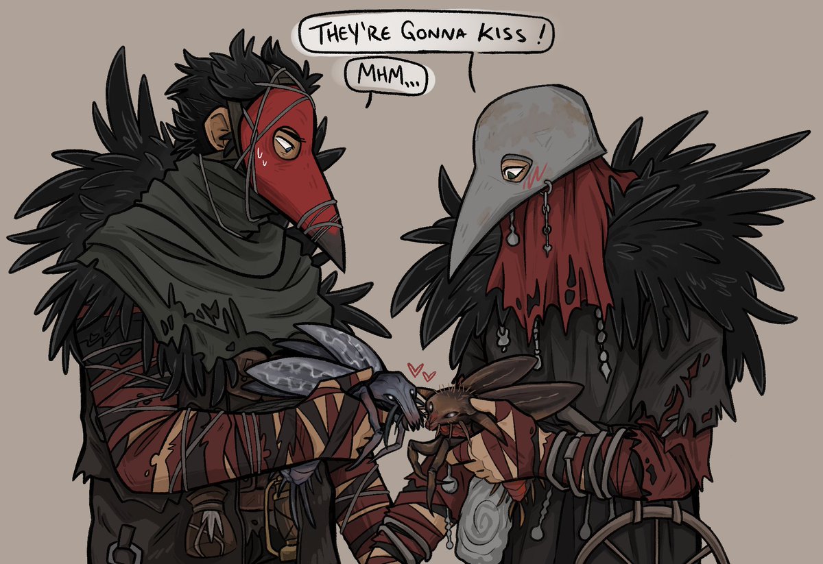 snafvv's tweet photo. Kiss?
#HuntShowdown #HuntArt https://t.co/3Sf3rn79ur