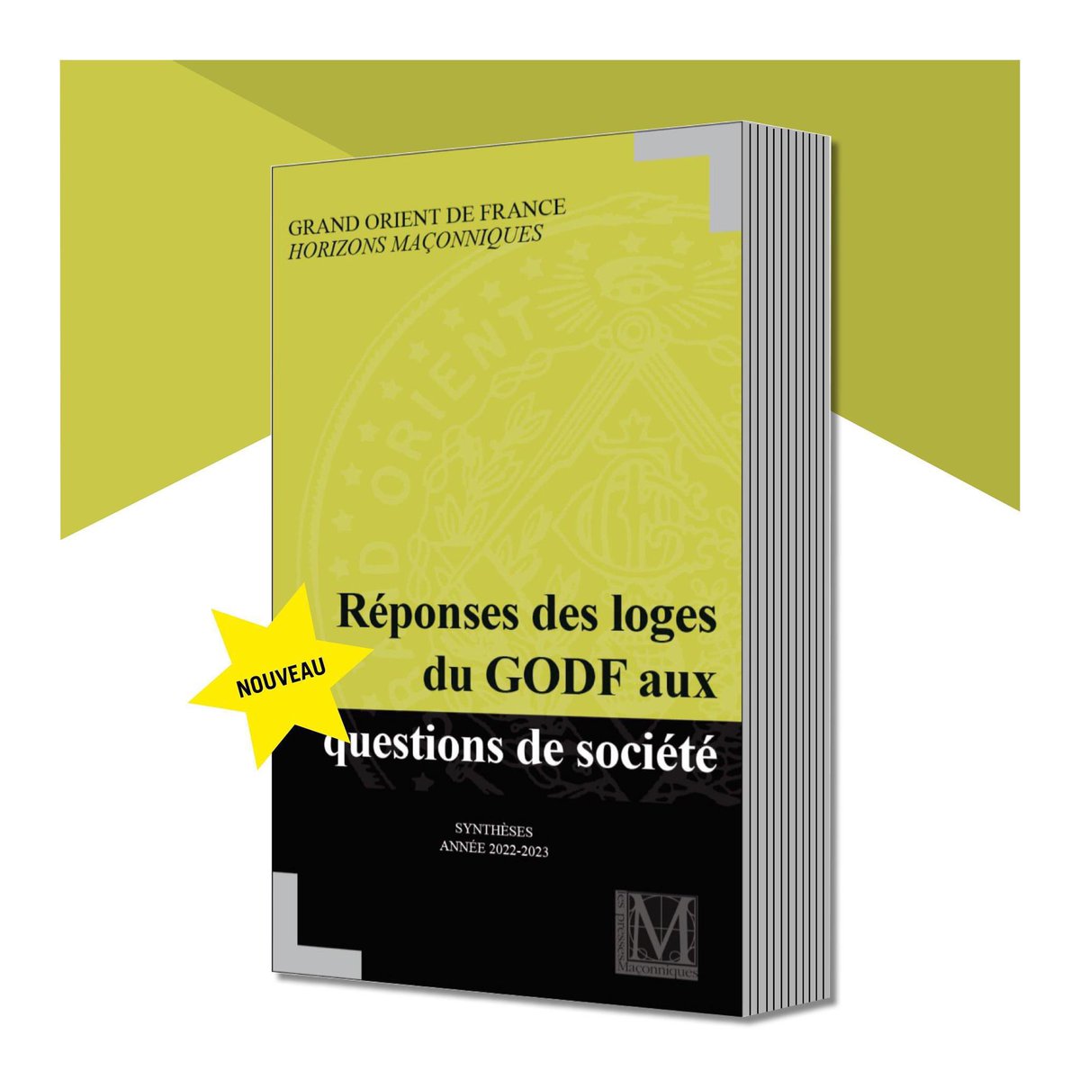 EDITION CONFORM (@edition_conform) on Twitter photo - NOUVEAU -
RÉPONSES DES LOGES DU GODF AUX QUESTIONS DE SOCIÉTÉ.
Synthèses année 2022-2023
Préface de <a href="/Trichard/">Guillaume TRICHARD</a> Grand Maître <a href="/GODFOfficiel/">GODF (Officiel)</a>
Pour commander conform-edit.com
#godf #grandorientdefrance #francmaconnerie #francmaçon #francmaçonne #francmaçonnerie #humanisme - NOUVEAU -
RÉPONSES DES LOGES DU GODF AUX QUESTIONS DE SOCIÉTÉ.
Synthèses année 2022-2023
Préface de <a href="/Trichard/">Guillaume TRICHARD</a> Grand Maître <a href="/GODFOfficiel/">GODF (Officiel)</a>
Pour commander conform-edit.com
#godf #grandorientdefrance #francmaconnerie #francmaçon #francmaçonne #francmaçonnerie #humanisme