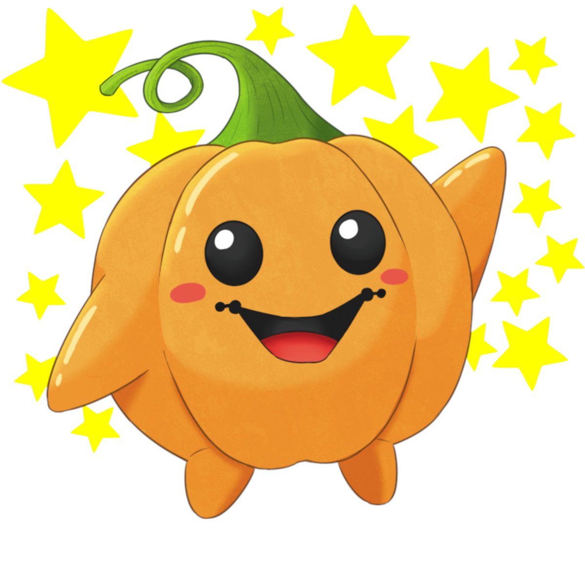 IndariumGame's tweet image. We're excited to introduce Plump! He's a fun-loving little pumpkin who loves to try to scare everyone he meets. If you see him around Indarium and he tries to scare you, please just pretend, it will make his day.