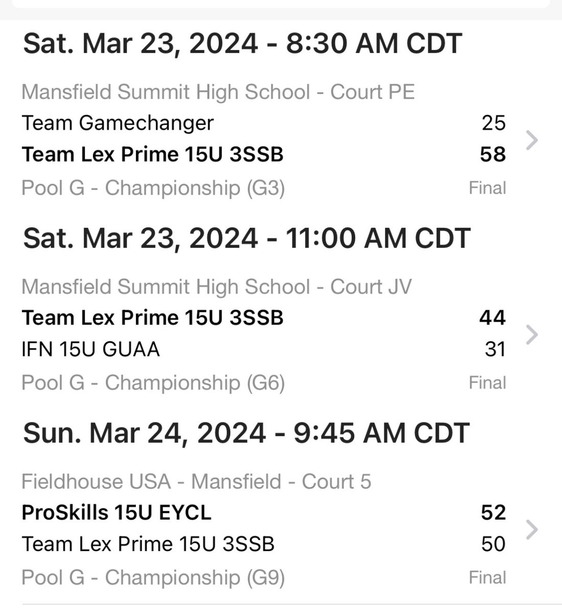 Thank you @topping_coach @EMcCarty22 @PBRhoops Prime Event 🔥 for this weekend tournament. We had a lot of fun playing with this new group, can’t wait to play with them again! @TeamLex3SSB @3SSBGCircuit @txelitebball @WbbBowie