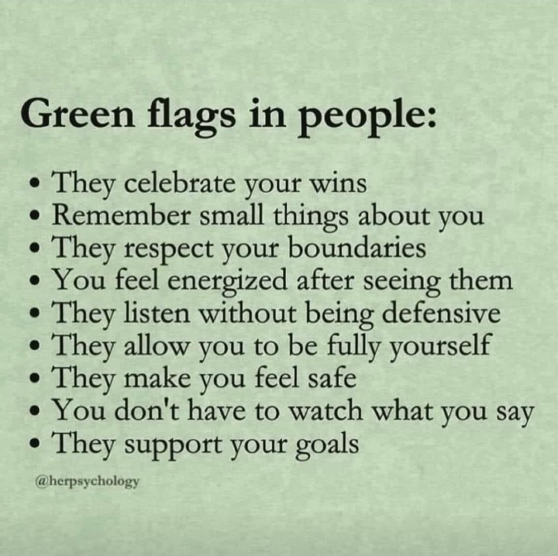 MurnahanPR's tweet photo. LET YOUR GREEN FLAGS FLY!!! #leadership #HealthyLiving #relationships https://t.co/unRO61tgOL