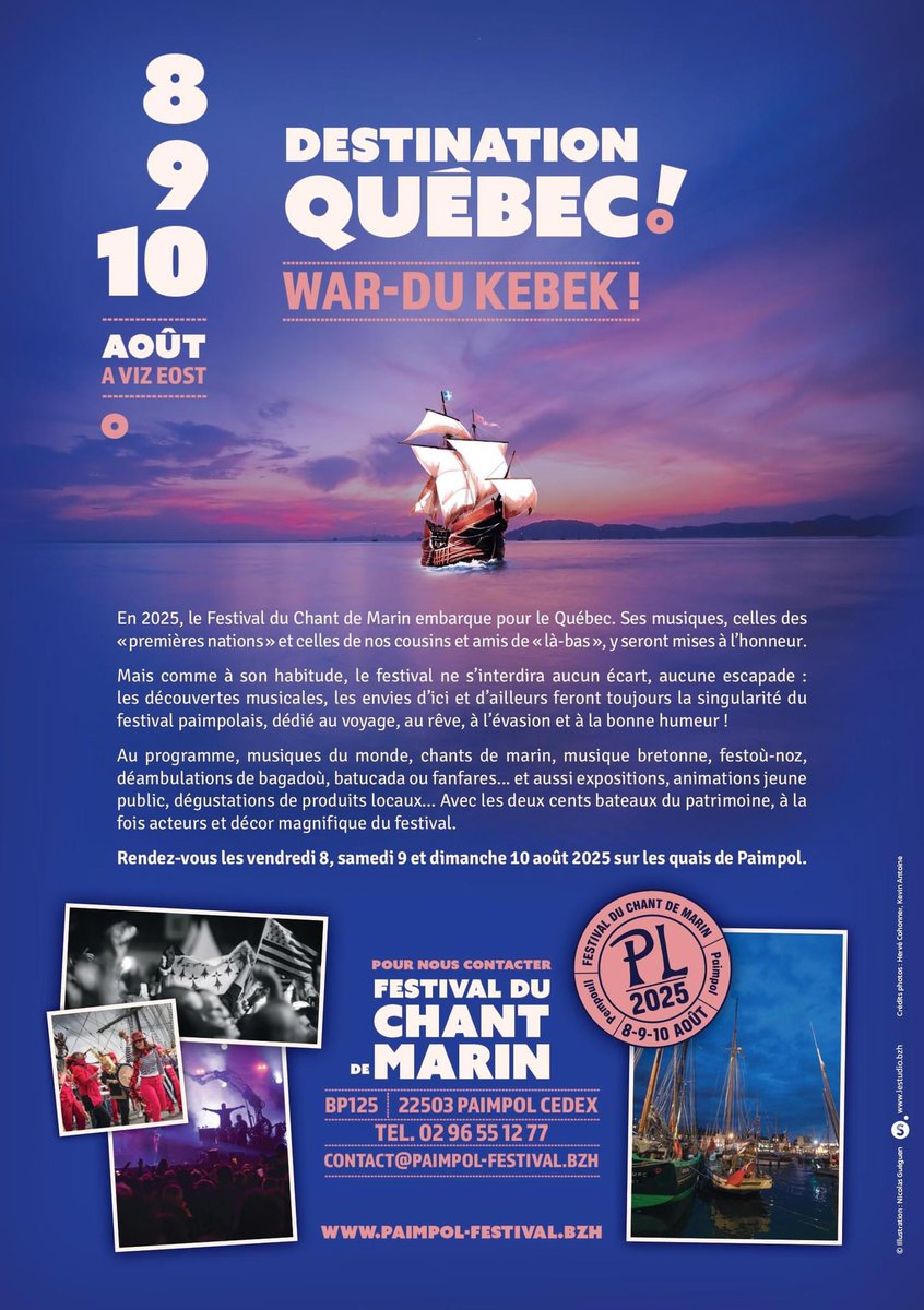 <a href="/FestivalPaimpol/">Festival du Chant de Marin</a> : première édition du flyer #PL2025