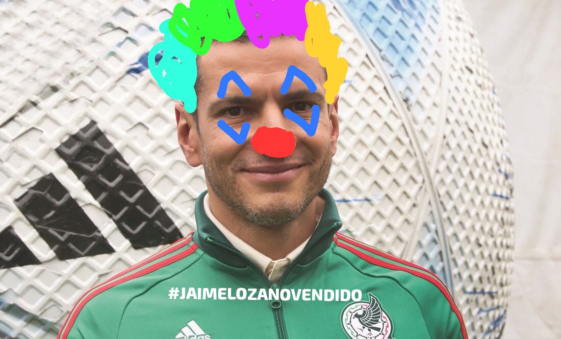 @miseleccionmx @Banorte_mx QUE SAQUEN AL YUCATECO FANTASMA.

WOW, LA MASTERCLASS DEL PAYASITO LOZANO

😂😂😂
#JaimeLozanoVendido