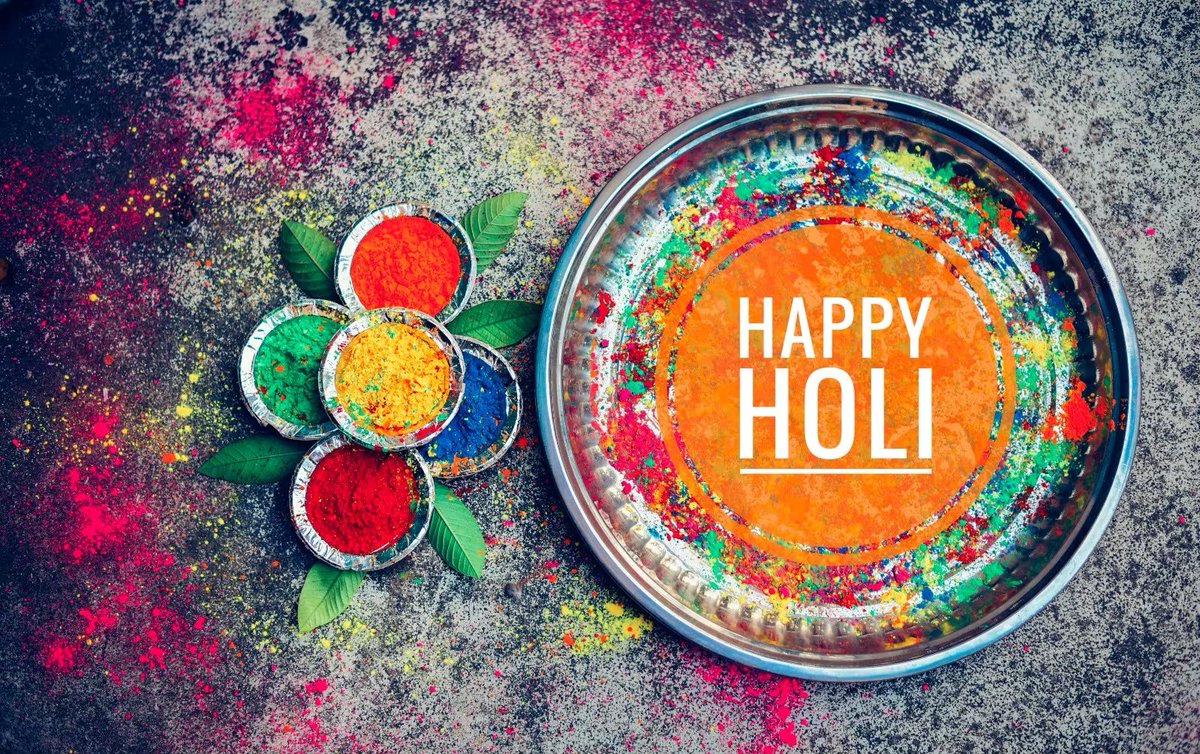 May your life be as vibrant as the colors of Holi. #HappyHoli