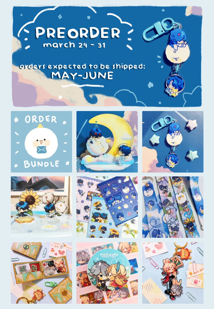 🌸Shop open! Some stuff in stock, other available for preorder. Closes march 31st