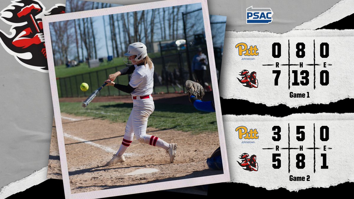 California (PA) Vulcan Athletics (@calvulcans) on Twitter photo SOFT: Softball claims home doubleheader sweep over Pitt-Johnstown after scoring 12 runs on 21 hits
NEXT: Tuesday at IUP, 2:30PM (DH)
🔗 tinyurl.com/3p3xx4y4 SOFT: Softball claims home doubleheader sweep over Pitt-Johnstown after scoring 12 runs on 21 hits
NEXT: Tuesday at IUP, 2:30PM (DH)
🔗 tinyurl.com/3p3xx4y4