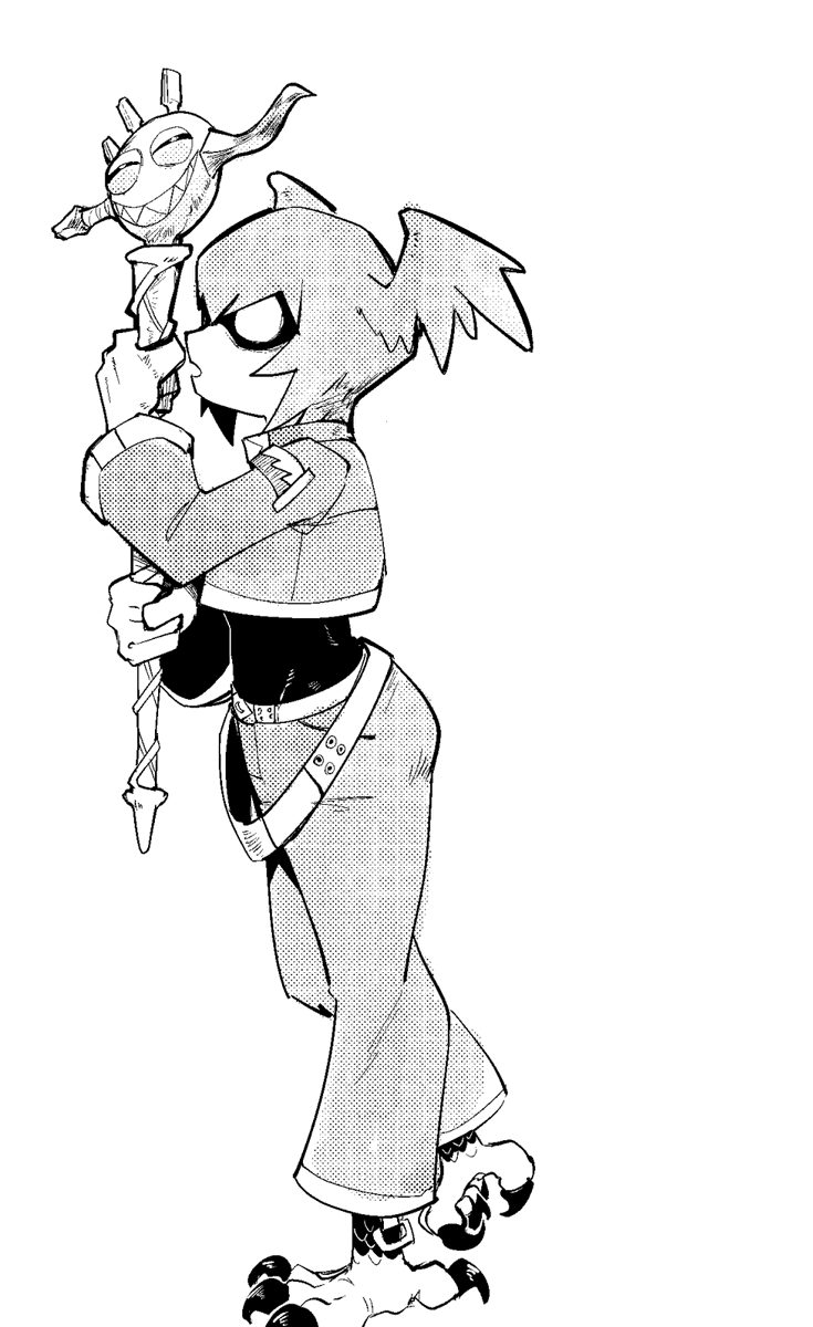 my oc i never draw