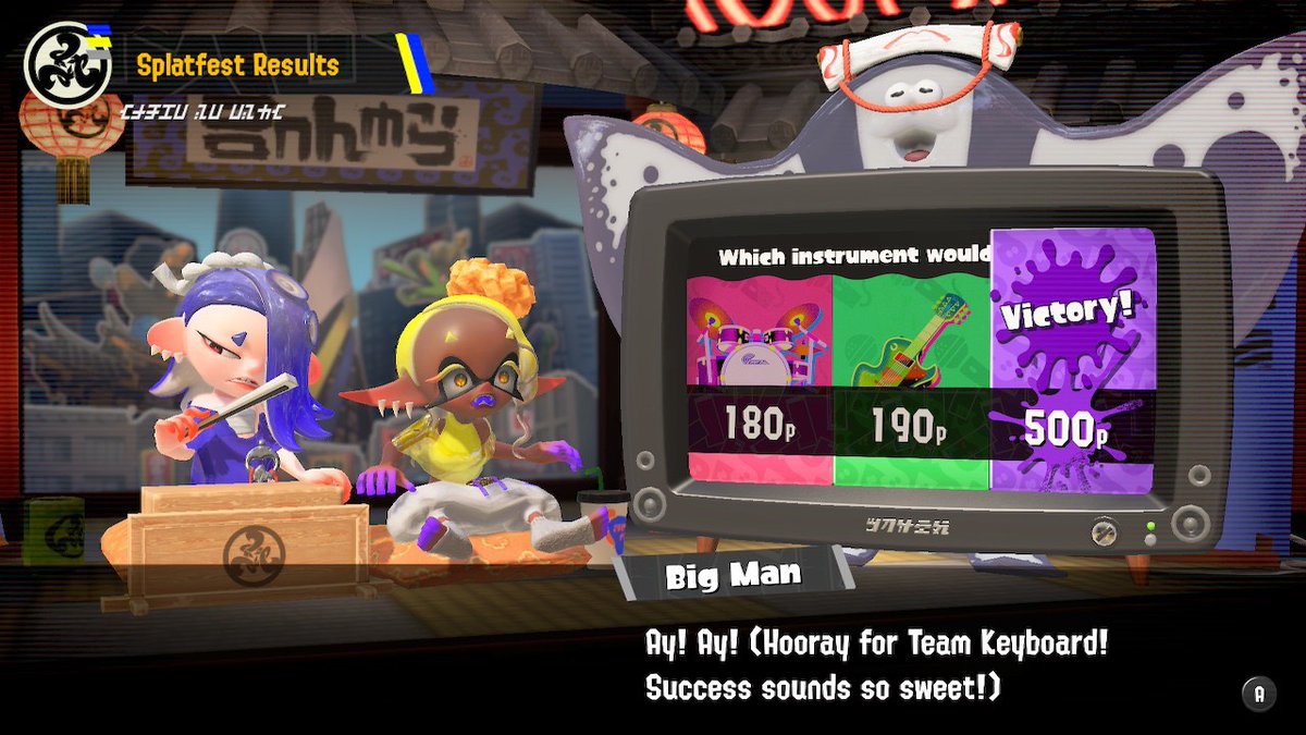 The Splatfest results are in, and your winner is Team Keyboard! Thanks to everyone who participated, and don't forget to grab your Super Sea Snails!