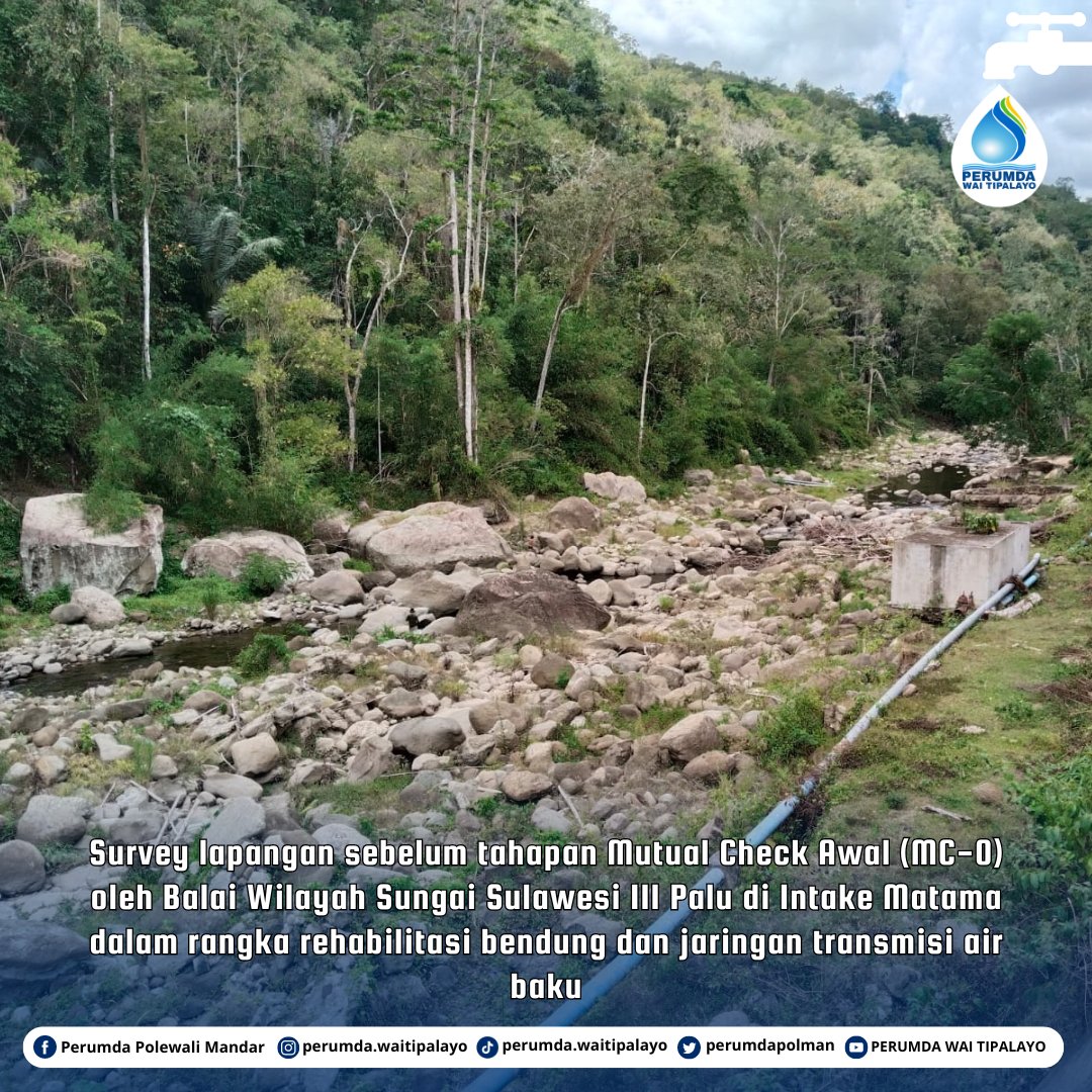 perumdapolman's tweet photo. -diperlukan. Langkah ini menandai komitmen bersama dalam menjaga ketersediaan sumber daya air yang penting bagi keberlangsungan hidup dan pembangunan yang berkelanjutan. #informasipelanggan #perumda #perumdawaitipalayo #perumdapolman #perumdapolewalimandar https://t.co/MSjC31cRnq