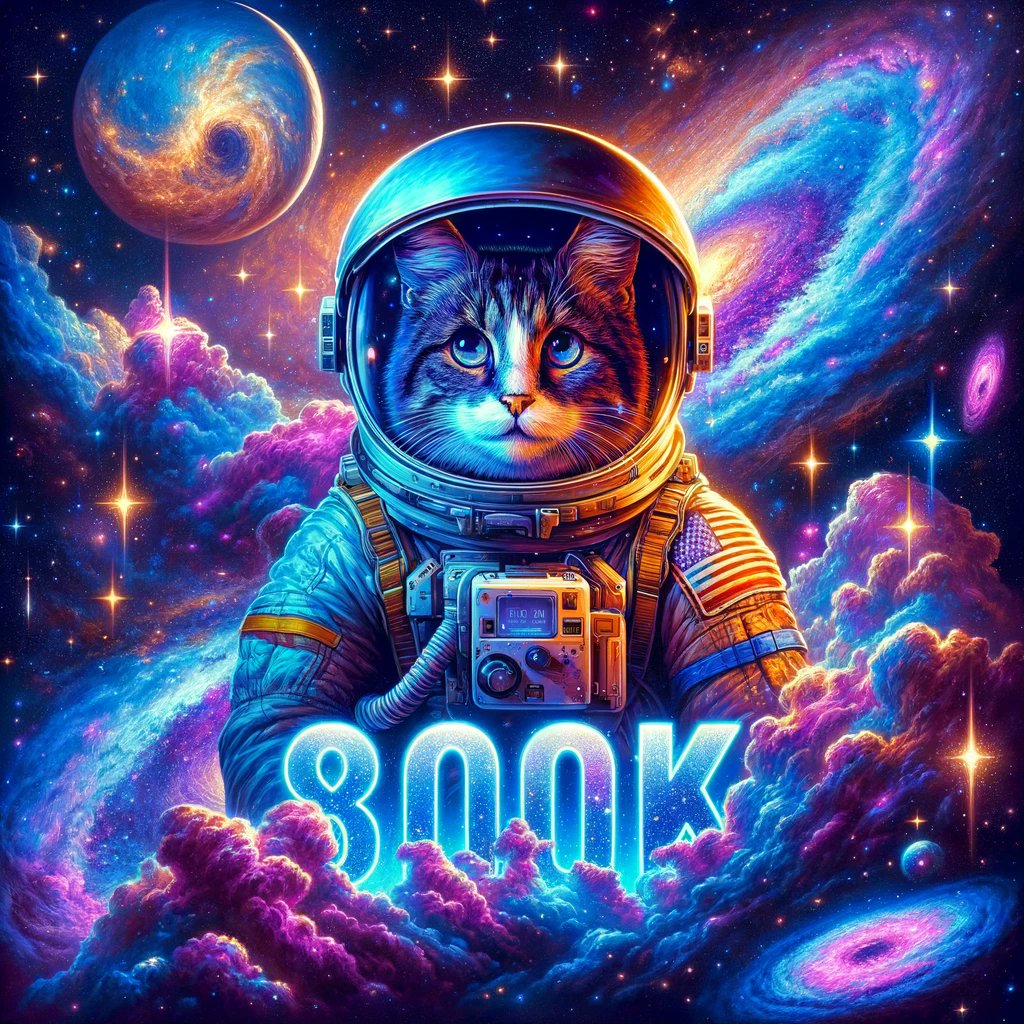 There's now 8⃣0⃣0⃣K $CWIF holders ✨🪐