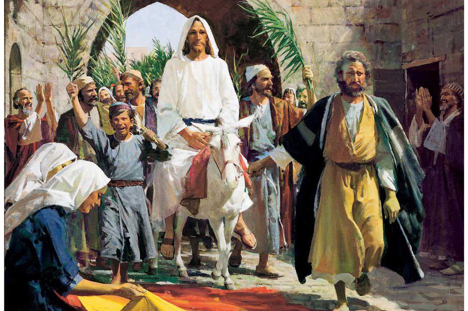 Today is Palm Sunday. Palm Sunday commemorates the Christian belief in the triumphal entry of Jesus into Jerusalem, when he was greeted by cheering crowds waving palm branches that they set out on the ground along his path, according to the Bible. The Gospel of Matthew states