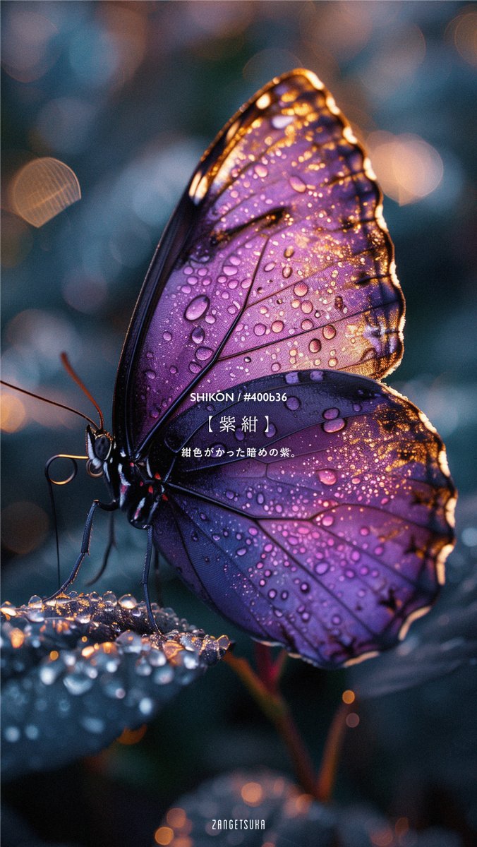 zangetsuka's tweet image. 美しい日本の色 -紫色-

Beautiful Japanese purple
#Japanesecolor #beautifulcolor #purple