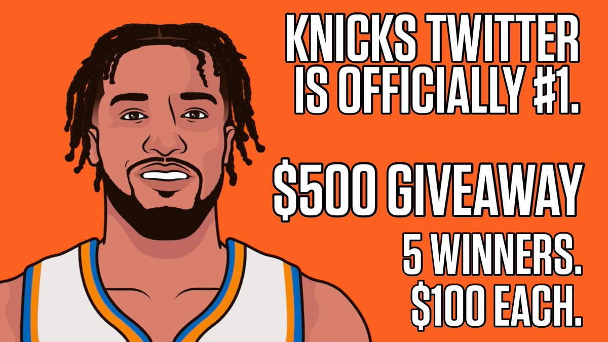 It wasn’t me who won Muse Madness. It was Knicks Twitter. And that’s why I’m now doing a $500 giveaway to thank everyone who has supported me. To enter: 1) Follow @KnicksMuse + @SmittyNYK 2) Retweet this Post I greatly appreciate all of you. Let’s Go Knicks! #NewYorkForever