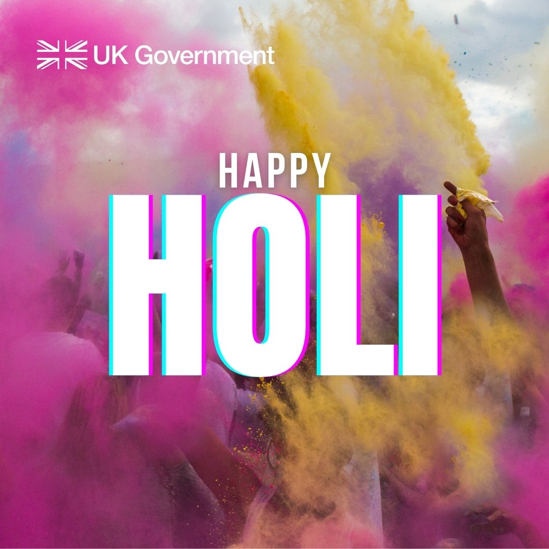 Wishing this festival of colour showers you with blessings of happiness, good health and prosperity. #Holi #Holi2024 #HappyHoli #festivalofcolours