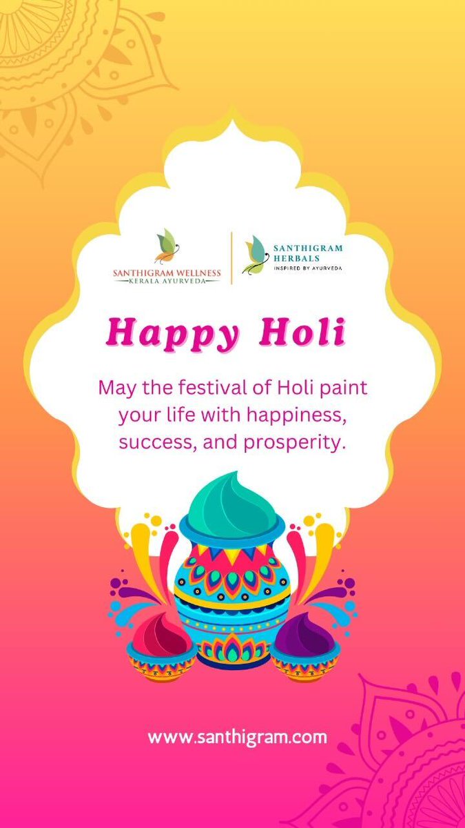 "May the vibrant colors of Holi fill your life with joy, prosperity, and love. Wishing you and your loved ones a colorful and joyous Holi! 🎨🌈 #happyholi2024