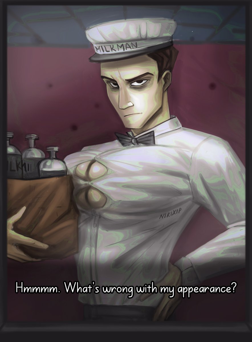 Save A Cow Milk The Milkman
 #art #milkman #milkmanfanart #thatsnotmyneighbor