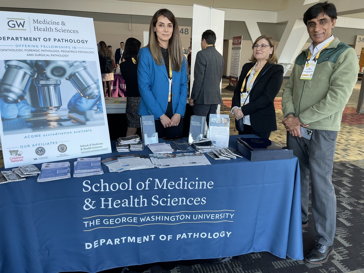 Soc. Pediatric Path. (@socpedipath) on Twitter photo Last but not least for #PediPath fellowships at the #USCAP2024 fellowship fair: <a href="/GWPathology/">GWPathology</a> and <a href="/ChildrensNatl/">Children's National Hospital 🏥</a>
<a href="/ToniSepulvedaMD/">Antonia Sepulveda MD PhD</a> <a href="/SamankanMD/">Shabnam Samankan, MD</a> Last but not least for #PediPath fellowships at the #USCAP2024 fellowship fair: <a href="/GWPathology/">GWPathology</a> and <a href="/ChildrensNatl/">Children's National Hospital 🏥</a>
<a href="/ToniSepulvedaMD/">Antonia Sepulveda MD PhD</a> <a href="/SamankanMD/">Shabnam Samankan, MD</a>