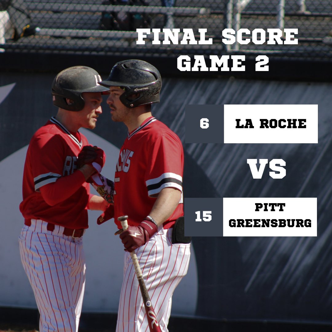 A split day for the Redhawks. 

Next schedule game is Wednesday vs. Thiel at 4pm.