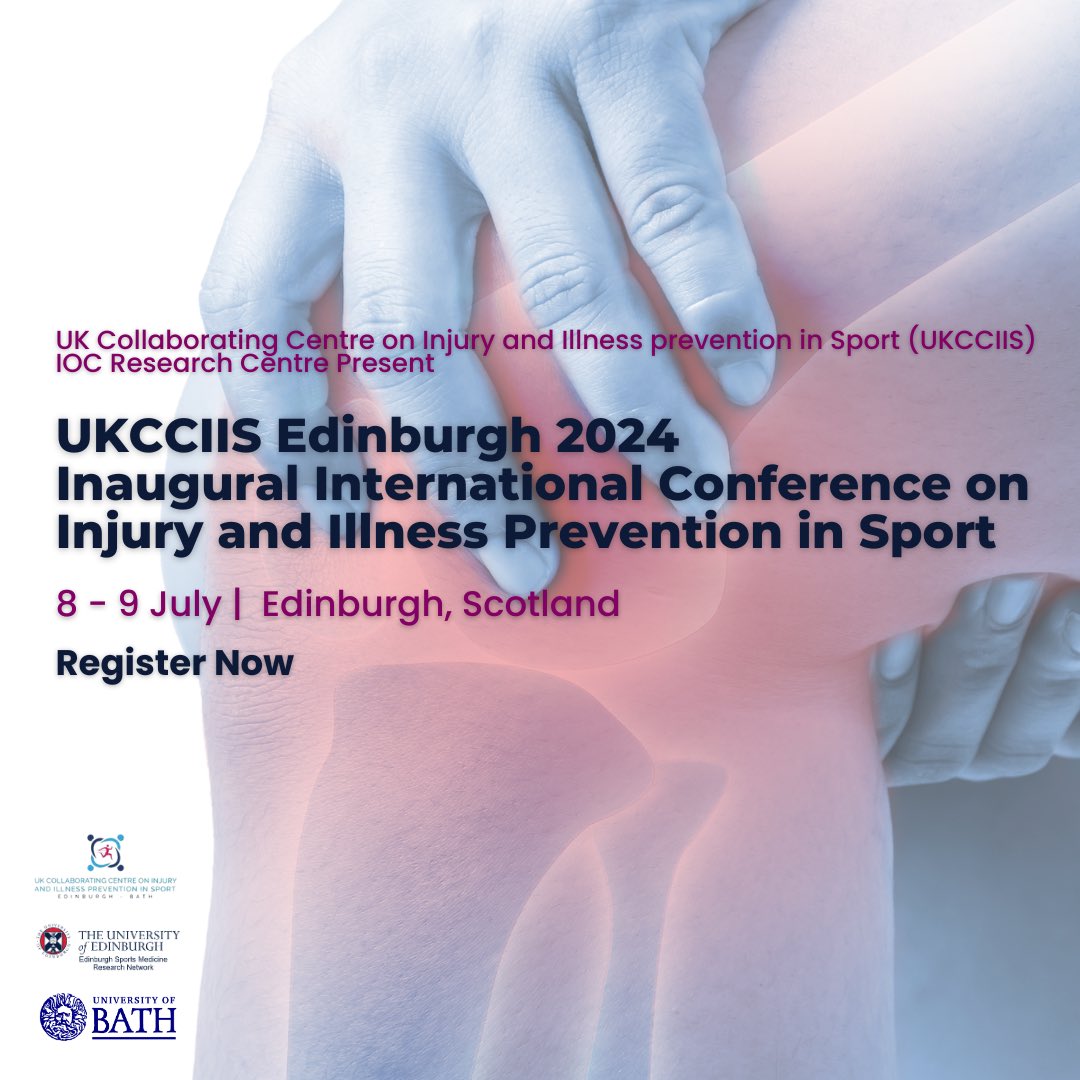 🚨Some confirmed speakers🚨 @william_m_adams - @USOPC_News @Dr_CMcKay - @UKCCIIS @DrPaulDijkstra - @Aspetar @emma_lunan -@sportscotland @dundeesportsmed -@TeamGB @DocPluim - Royal Netherlands Tennis @comyns_tommy -@IRIS_Rugby Full list of Speakers⬇️ edin.ac/IOC-conference