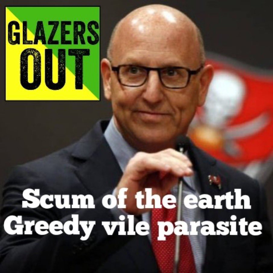 SCUM of the earth parasite #GlazersOut 
#GlazersAreVermin 
#GlazersBURNinHell 
#GlazersSellNOW @ManUtd