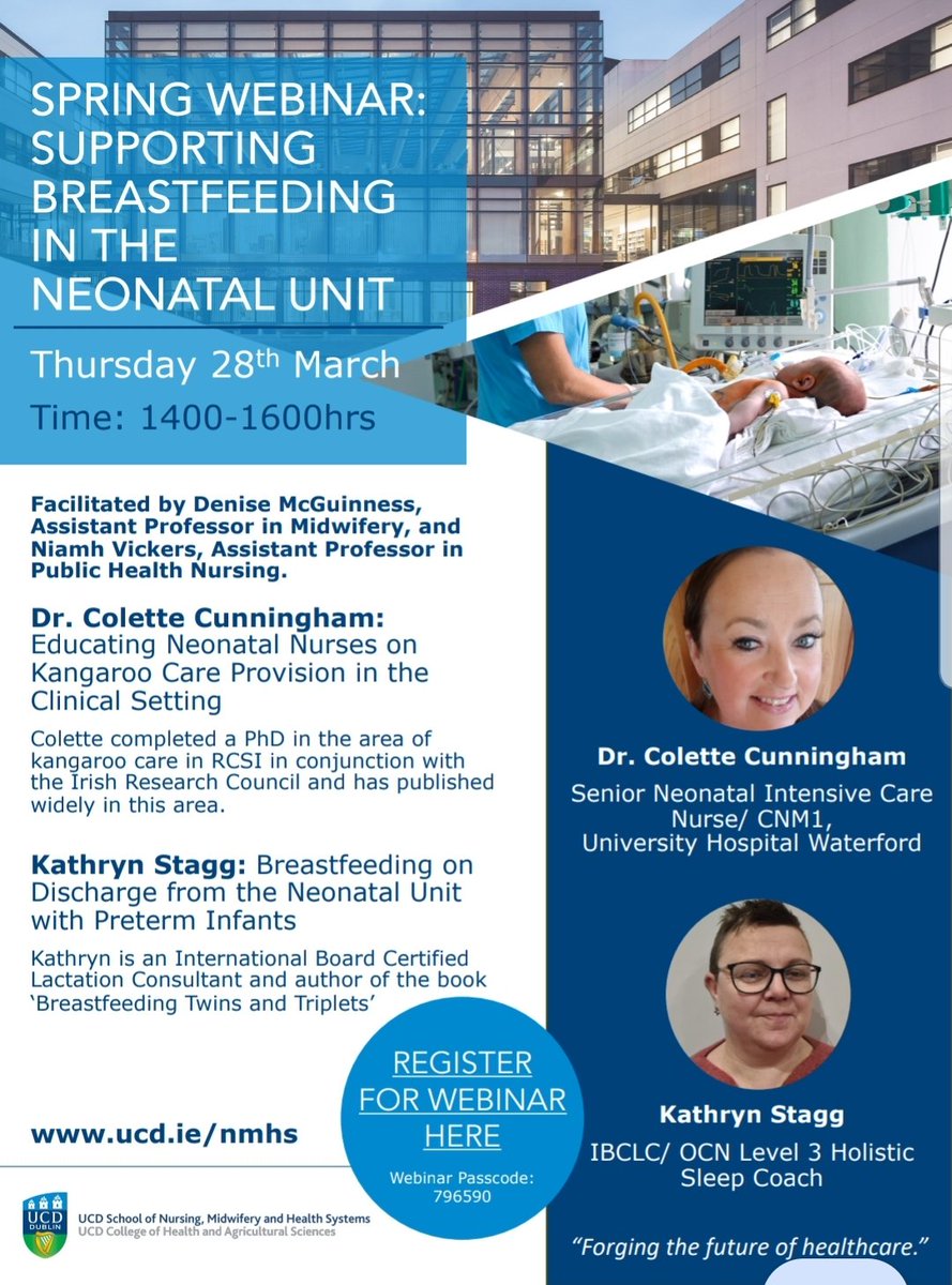 I am delighted to contribute to this upcoming webinar. Please see the link below to join us on March 28th! @UHW_Waterford @RCSI_FacNurMid @RCSI_SWaT @COINNurses @COINNEducation @NNAUK1 @rcnme_se @bookbabe2012