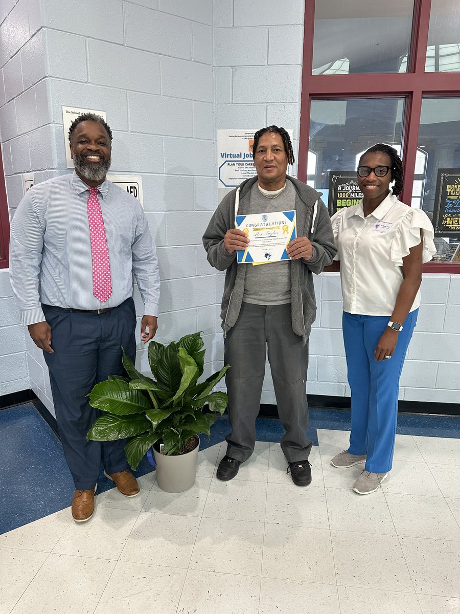 Instructional Support Staff of the Year💙 #BlueJacketNation