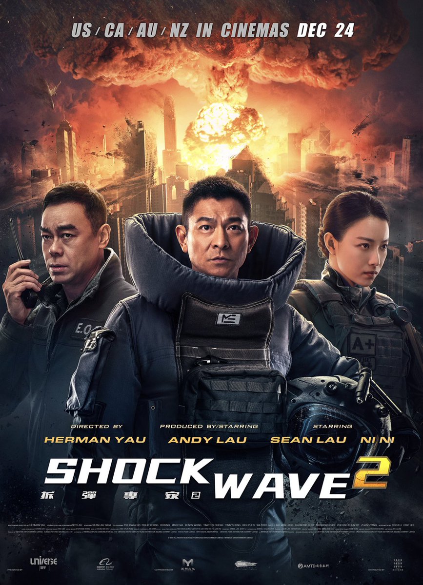 pierromontana's tweet photo. #Video Nettement plus ambitieux et intense dans son action que son prédécesseur, et à nouveau porté par l’excellent Andy Lau, #ShockWave2 déroule un récit bien ficelé qui réserve plusieurs rebondissements, même si certains VFX sont ratés. Supérieur à l’original.
@Kinovista1 https://t.co/u6i8qjzome