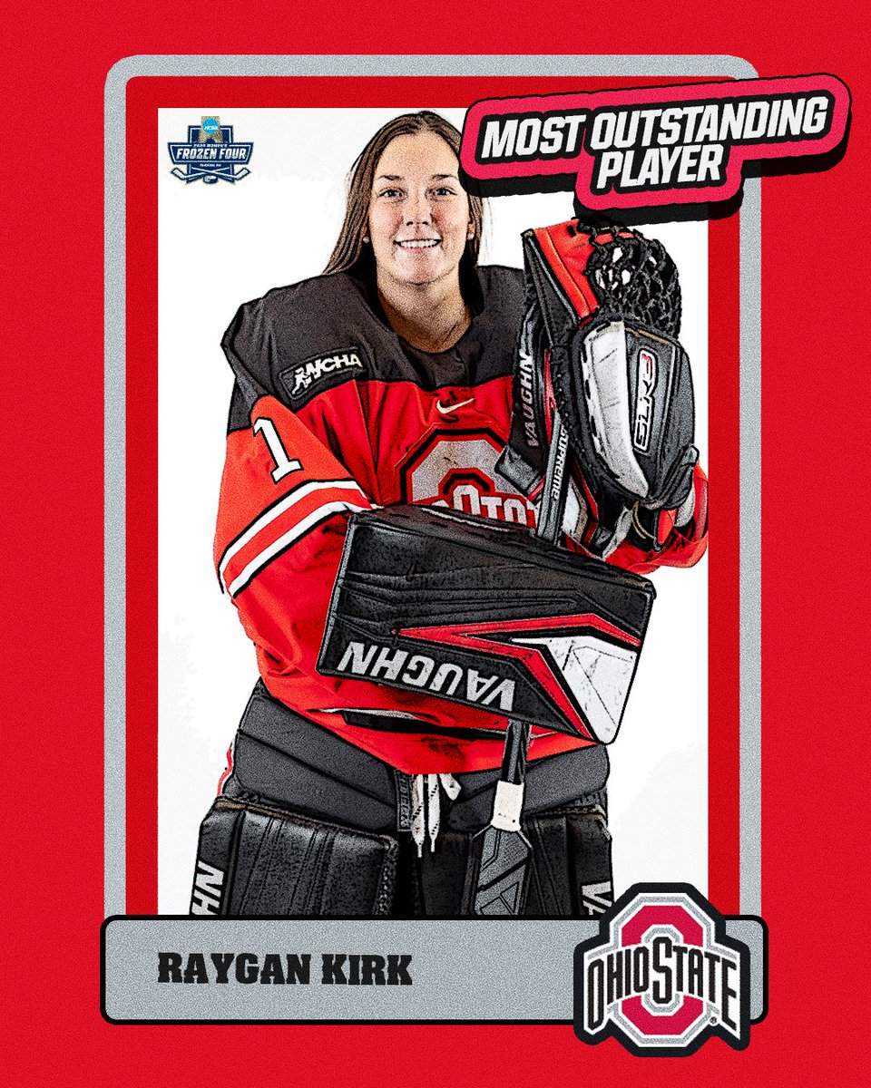 🌰 THE MOP 🏆

Raygan Kirk is the 2024 #WFrozenFour MOP!